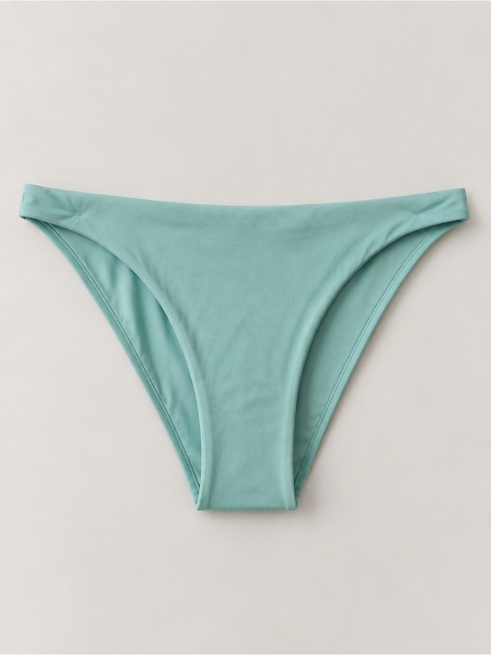 L*SPACE x Hanna Montazami Camacho Classic Bikini Bottom in Bright Teal Green